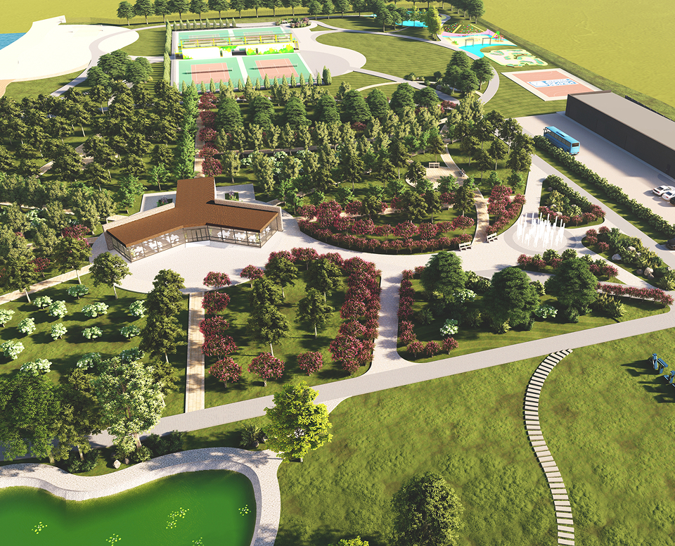 Создание парка отдыха на берегу р. Днепр